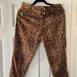 Leopard Print Zara Capris